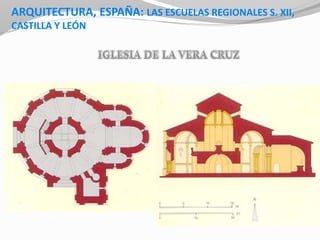 ARQUITECTURA, ESPAÑA: LAS ESCUELAS REGIONALES S. XII,
CASTILLA Y LEÓN
 