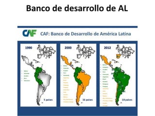 Banco de desarrollo de AL
 