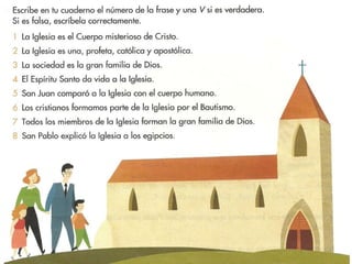Tema 7º Descubro la gran misión de la iglesia