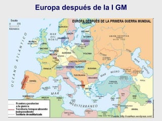 Europa después de la I GM
 