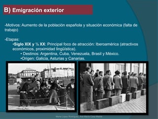 Comunidades afectadas por las crisis industriales del los 70, que redujeron sus tasas de natalidad: Cornisa Cantábrica.Marta López Rodríguez, Ave María Casa Madre