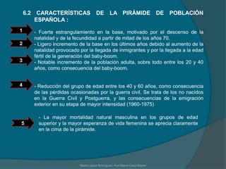 SaldoMigratorio: diferencia entre  inmigrantes y emigrantesCRECIMIENTO REAL: CRECIMIENTO NATURAL + - SALDO MIGRATORIOMarta López Rodríguez, Ave María Casa Madre