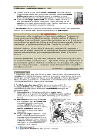 Historia de España (2º Bachillerato)
EL RÉGIMEN DE LA RESTAURACIÓN (1875 – 1902).
http://javier2pm.blogspot.com.es
15
lanz...