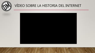 VÍDEO SOBRE LA HISTORIA DEL INTERNET
 