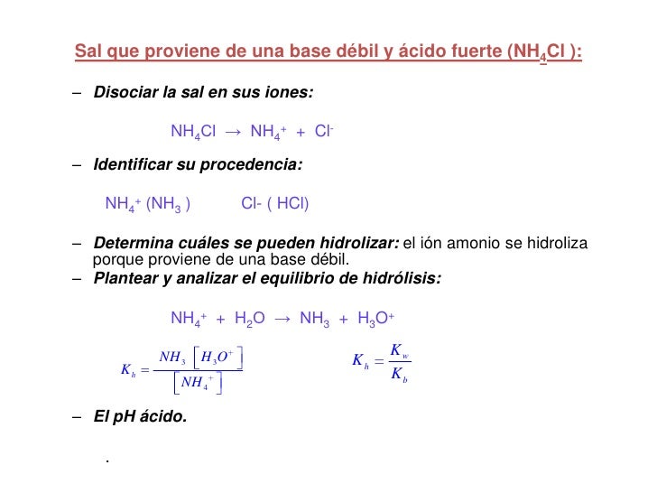Tema 7 Reacciones de transferencia de protones