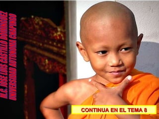 CONTINUA EN EL TEMA 8 M.C. JOSE LUIS CASTILLO DOMINGUEZ UNIVERSIDAD AUTONOMA CHAPINGO 