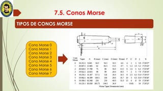 7.5. Conos Morse
Cono Morse 0
Cono Morse 1
Cono Morse 2
Cono Morse 3
Cono Morse 4
Cono Morse 5
Cono Morse 6
Cono Morse 7
TIPOS DE CONOS MORSE
 