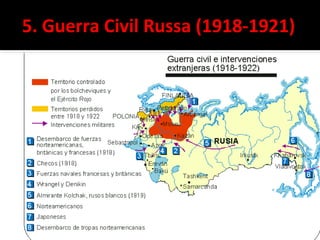 5. Guerra Civil Russa (1918-1921)
 