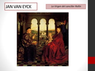 La Virgen del canciller RollínJAN VAN EYCK
 