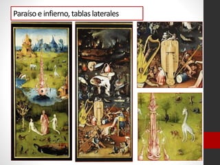 Paraíso e infierno, tablaslaterales
 