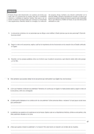 17
Tema 8: Las civilizaciones de Oriente Próximo: Mesopotamia y Egipto (1º ESO)
I.E.S. Virgen de Vico (Curso 2018-19). Ciencias Sociales, Geografía e Historia.
 