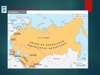 Mapa de la URSS en 1939
 