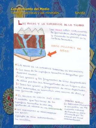 Conocimiento del Medio 6º de Primaria. Tema 8: Las rocas y los ...