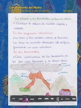 Conocimiento del Medio 6º de Primaria. Tema 8: Las rocas y los ...