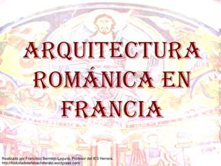 arquitectura románica en francia 