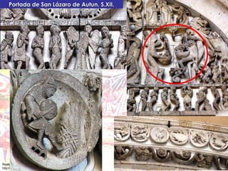 Portada de San Lázaro de Autun. S.XII. 
