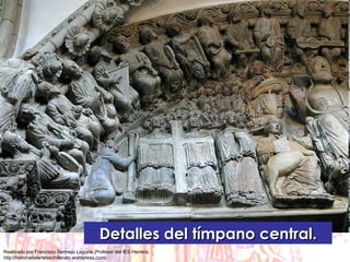 Detalles del tímpano central. 