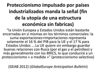 Tarifa aduanera: puede reducir las entradas fiscales,
incrementa producción nacional y afecta el
bienestar
Afecta
Bienesta...