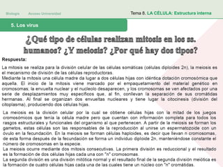 Biología Acceso Universidad
1. Teoría celular: introducción histórica5. Los virus
Tema 8. LA CÉLULA: Estructura interna
 