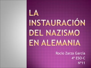 Rocío Zarza García 4º ESO-C Nº11 