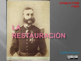 HISTORIA DE ESPAÑA
2º BACH

Carlos Franco

 