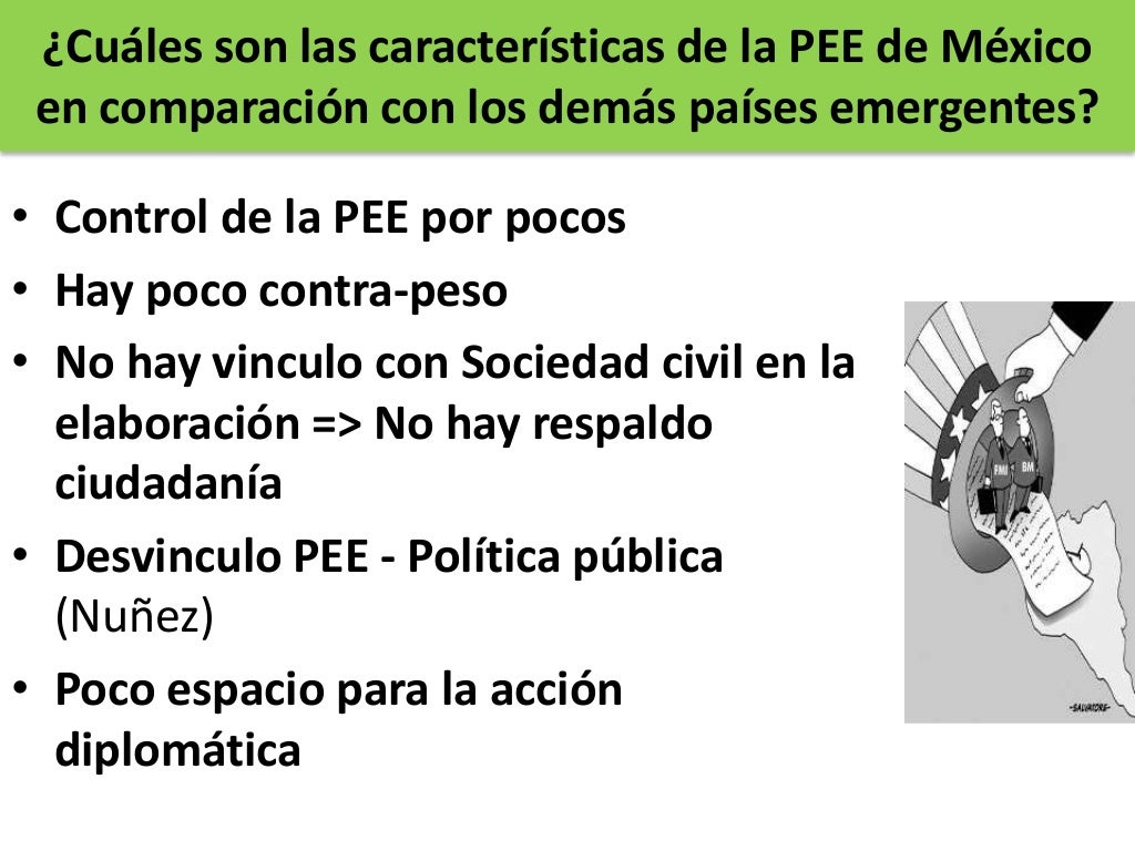 Política económica exterior de méxico