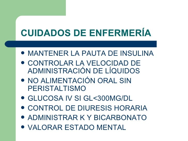 CUIDADOS DE ENFERMERÍA EN PACIENTES CON DIABETES MELLITUS CUIDADOS DE ENFERMERÍA EN PACIENTES CON DIABETES MELLITUS