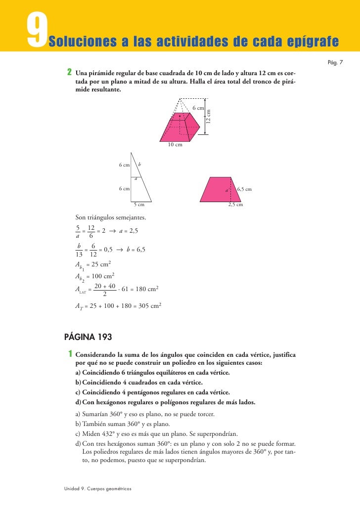 pirámide de base cuadrada tema 9 pirámide de base cuadrada tema 9
