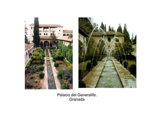 Palacio del Generalife.
Granada
 