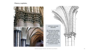 Pilares y capiteles.
Antonio Casquet Chacón, Ave María Casa Madre 24
 