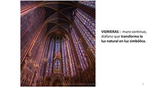 Antonio Casquet Chacón, Ave María Casa Madre 94
VIDRIERAS : muro continuo,
diáfano que transforma la
luz natural en luz simbólica.
 