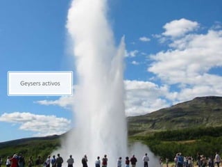 Geysers activos
 