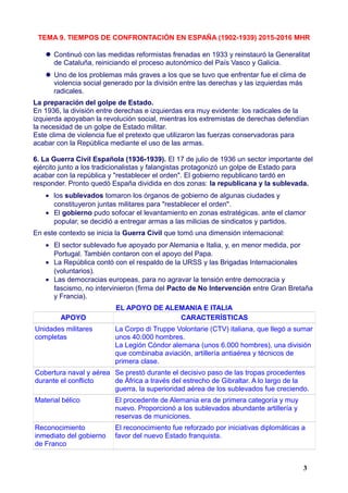 TEMA 9. TIEMPOS DE CONFRONTACIÓN EN ESPAÑA (1902-1939) 2015-2016 MHR
 Continuó con las medidas reformistas frenadas en 19...