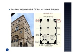Escultura monumental   Or San Michele   Patronos
 