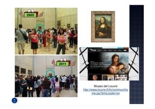 2005




       2011




                       Museo del Louvre
              http://www.louvre.fr/llv/commun/ho
                     me.jsp?bmLocale=en
 