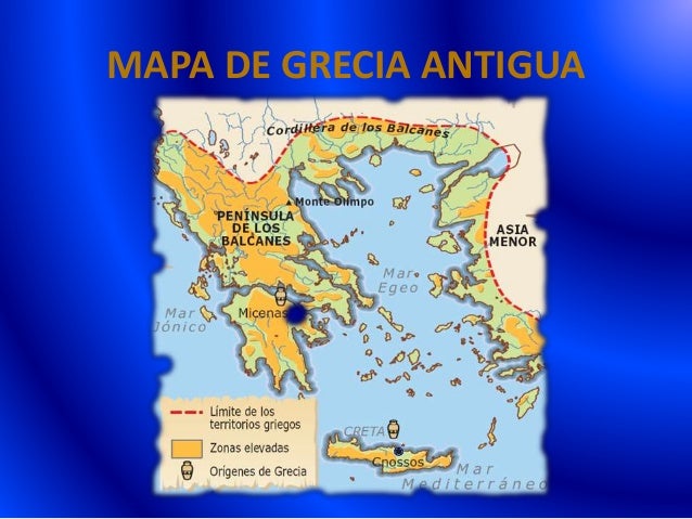 Mapa De La Antigu Grecia