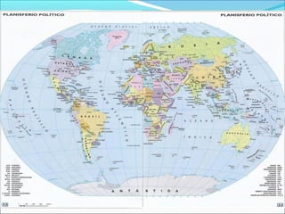 EL PLANISFERIO POLÍTICO
 