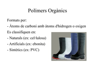 -  Monòmer : Mol·lècules d'etilè amb l'enllaç    trencat   -  Polímer : Monòmers units entre si 