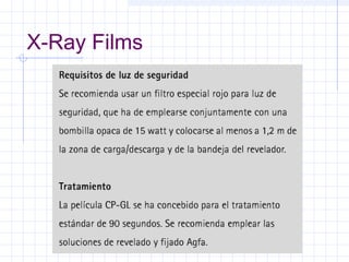 X-Ray Films
 