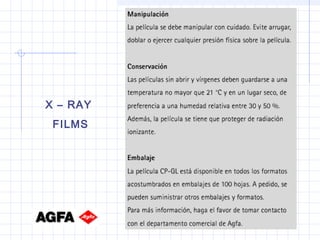 X – RAY
FILMS
 