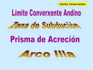 Límites Converxentes
 