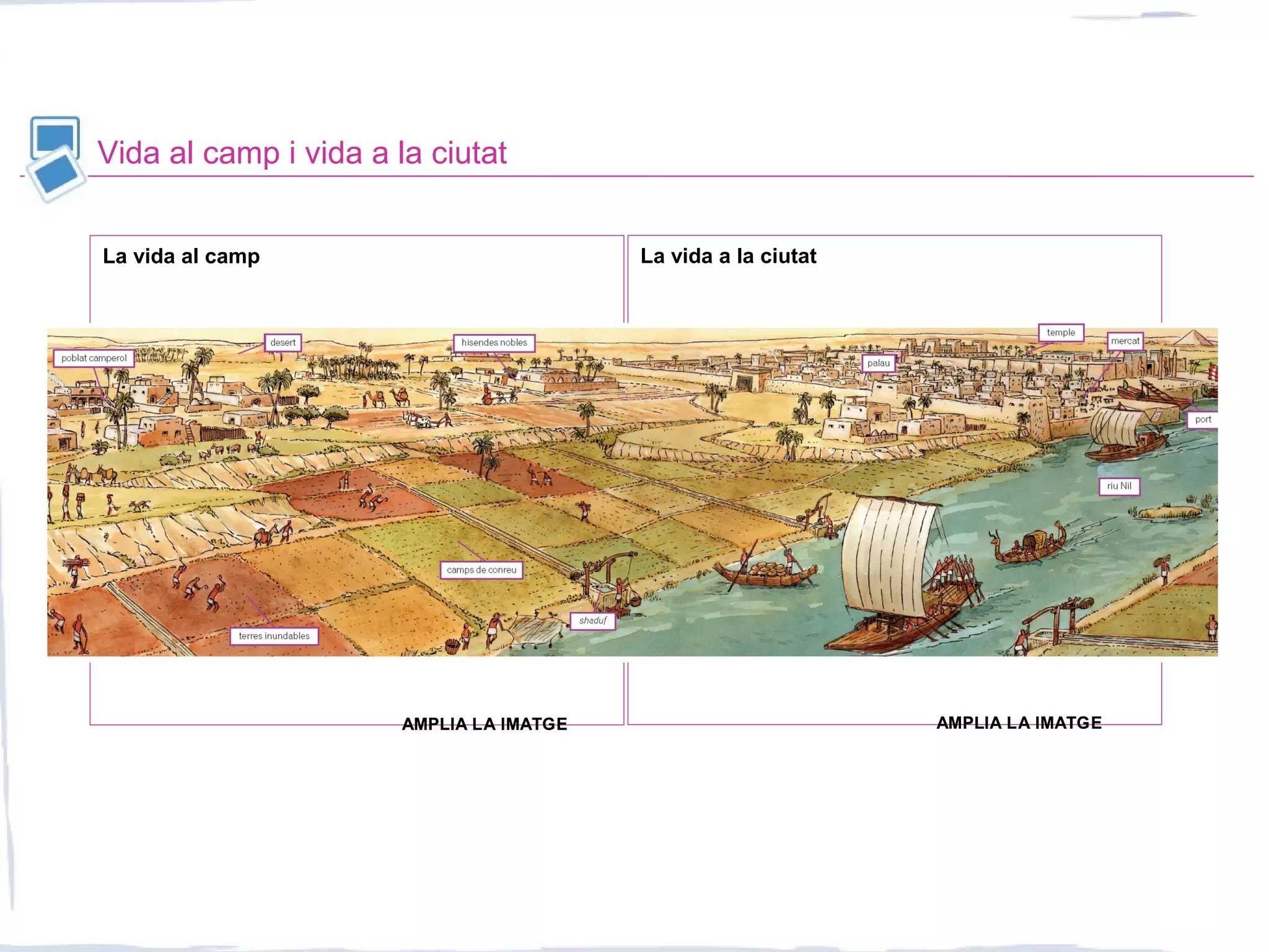 Vida al camp i vida a la ciutat
La vida a la ciutatLa vida al camp
AMPLIA LA IMATGEAMPLIA LA IMATGE AMPLIA LA IMATGEAMPLIA LA IMATGE
 