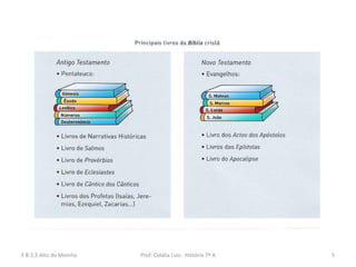 E B 2,3 Alto do Moinho Prof: Cidália Luís-  História 7º A 
