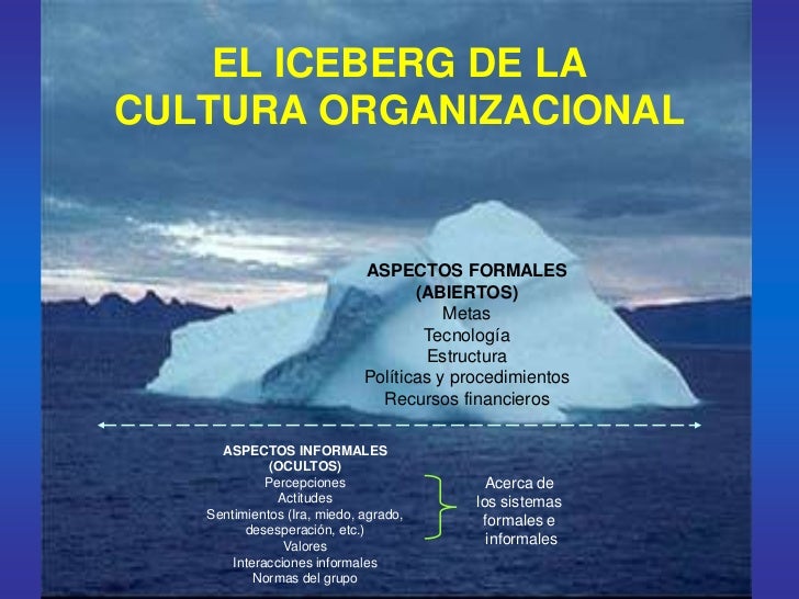 Tema cultura organizacional