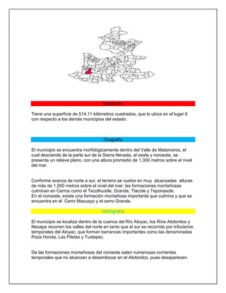 Tema de izucar de matamoros