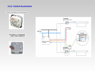 5.3.2.- Control de persianas
 