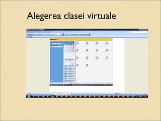Alegerea clasei virtuale 
 
