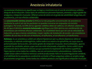 Anestesia inhalatoria 25RICKART PEGUERO