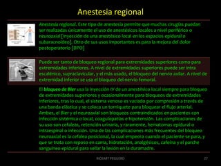 Anestesia regional27RICKART PEGUERO