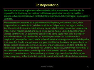 Postoperatorio 37RICKART PEGUERO